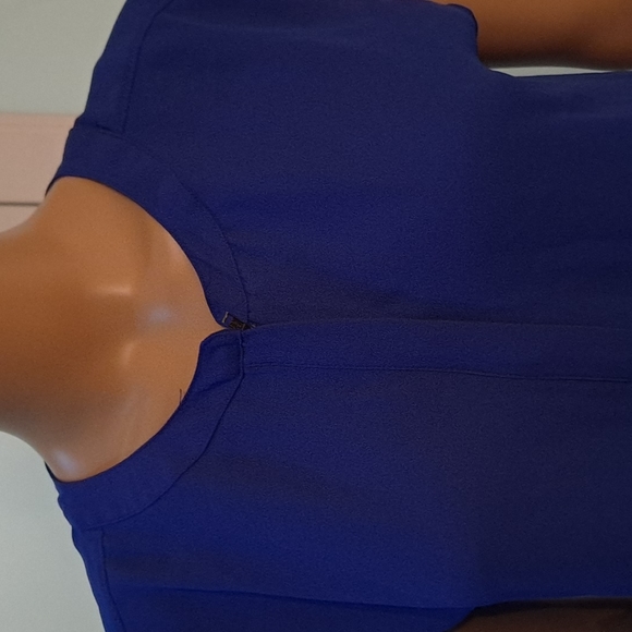 Flowy sleeveless blouse tunic xs - Picture 6 of 7